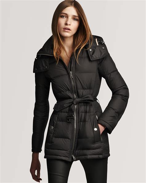 burberry brit moreton womens puffer|burberry cashmere cape coat.